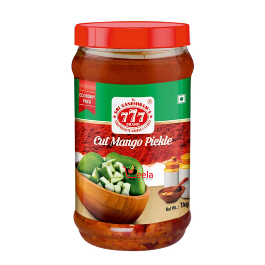 777 Cut Mango Pickle 1Kg