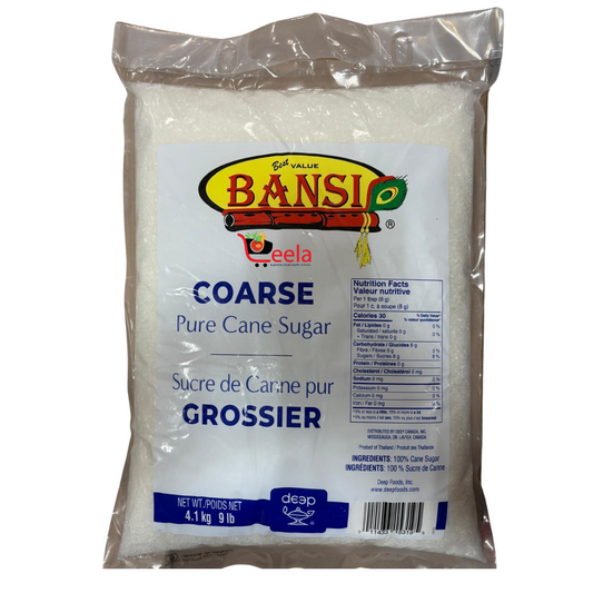 Bansi Coarse Pure Cane Sugar 4.1kg