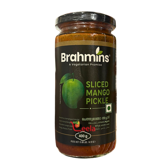 Brahmins Slied Mango Pickle 400g