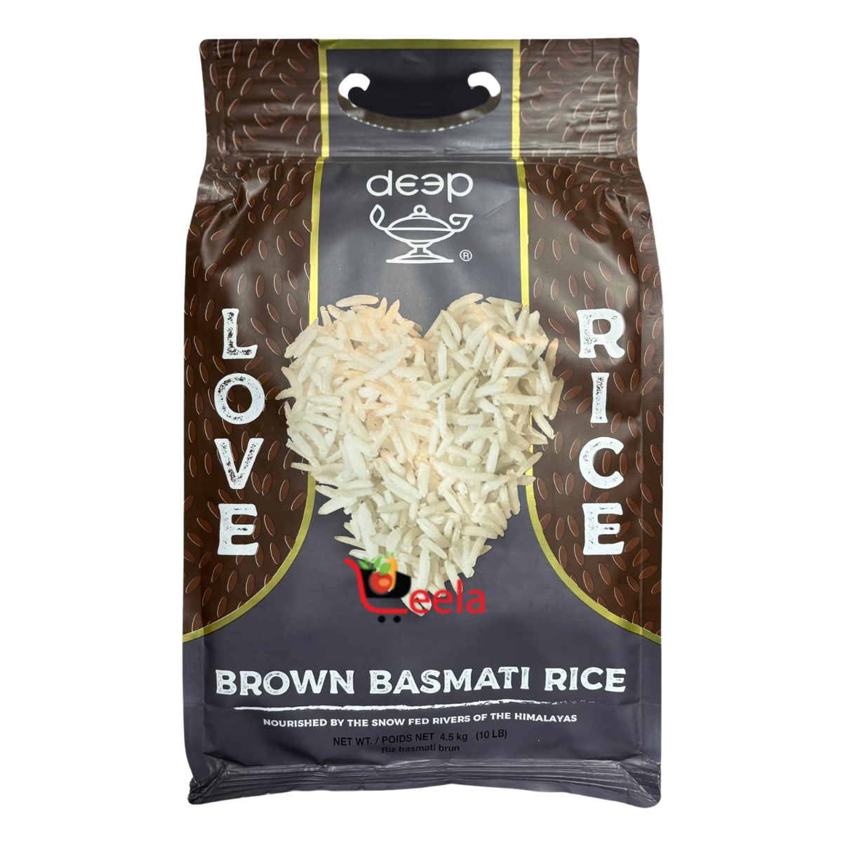 DEEP BROWN BASMATI RICE - 10LB