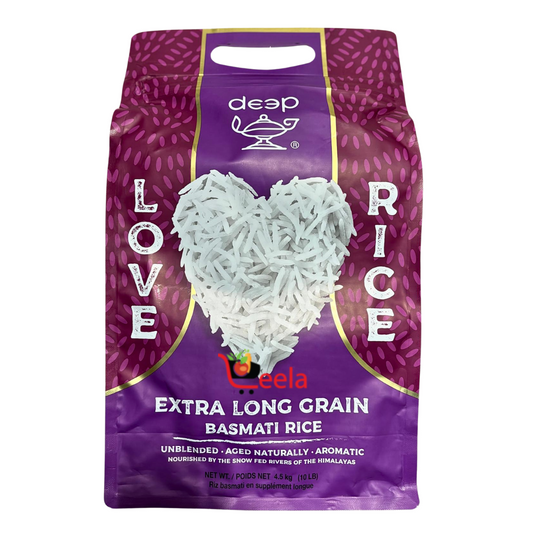 DEEP EXTRA LONG GRAIN BASMATI RICE - 10LB