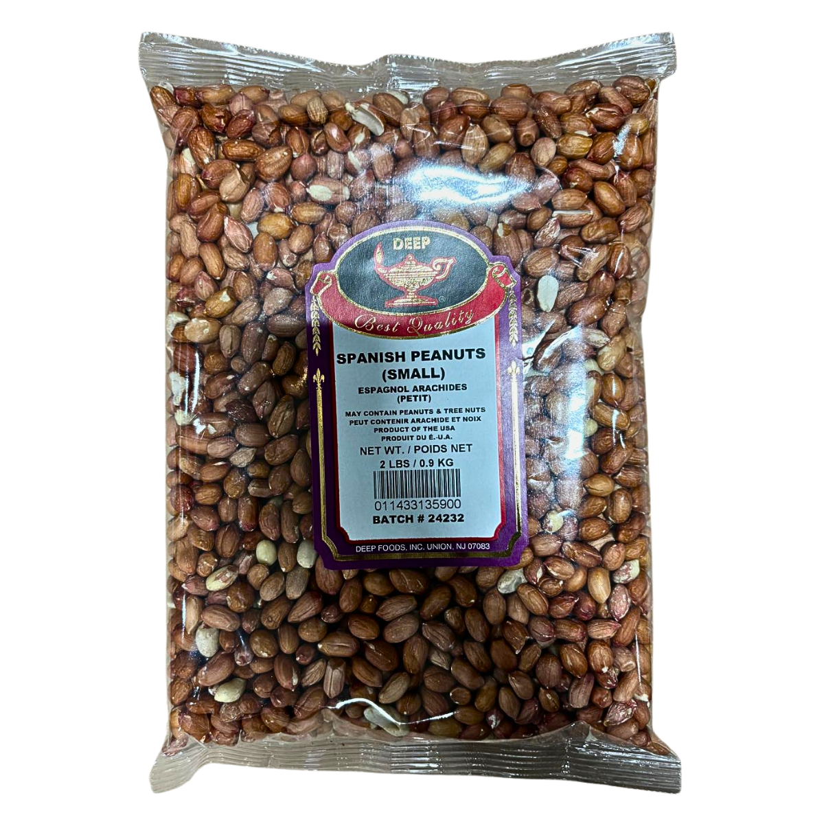 Deep Spanish Peanuts Small 900g