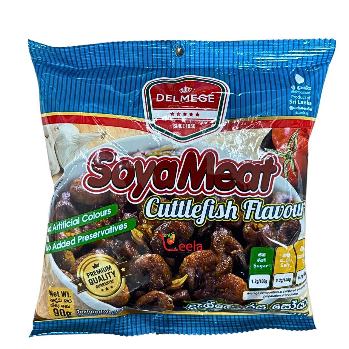 Del mega Soya meat Cuttlefish Flavour 90g