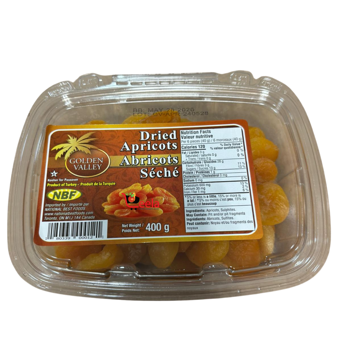 Dried Apricost 400g