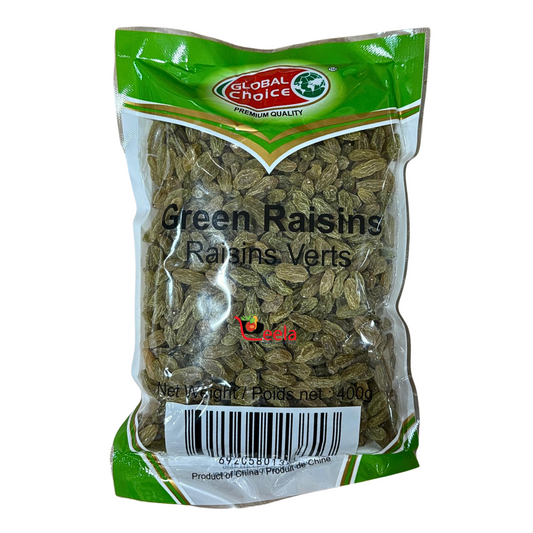 Global Choice Green Raisins 400g