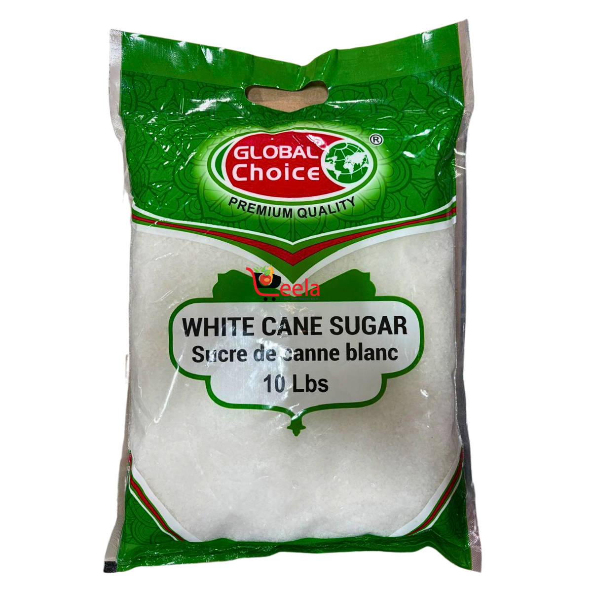 Global Choice White Cane Sugar 10 LB