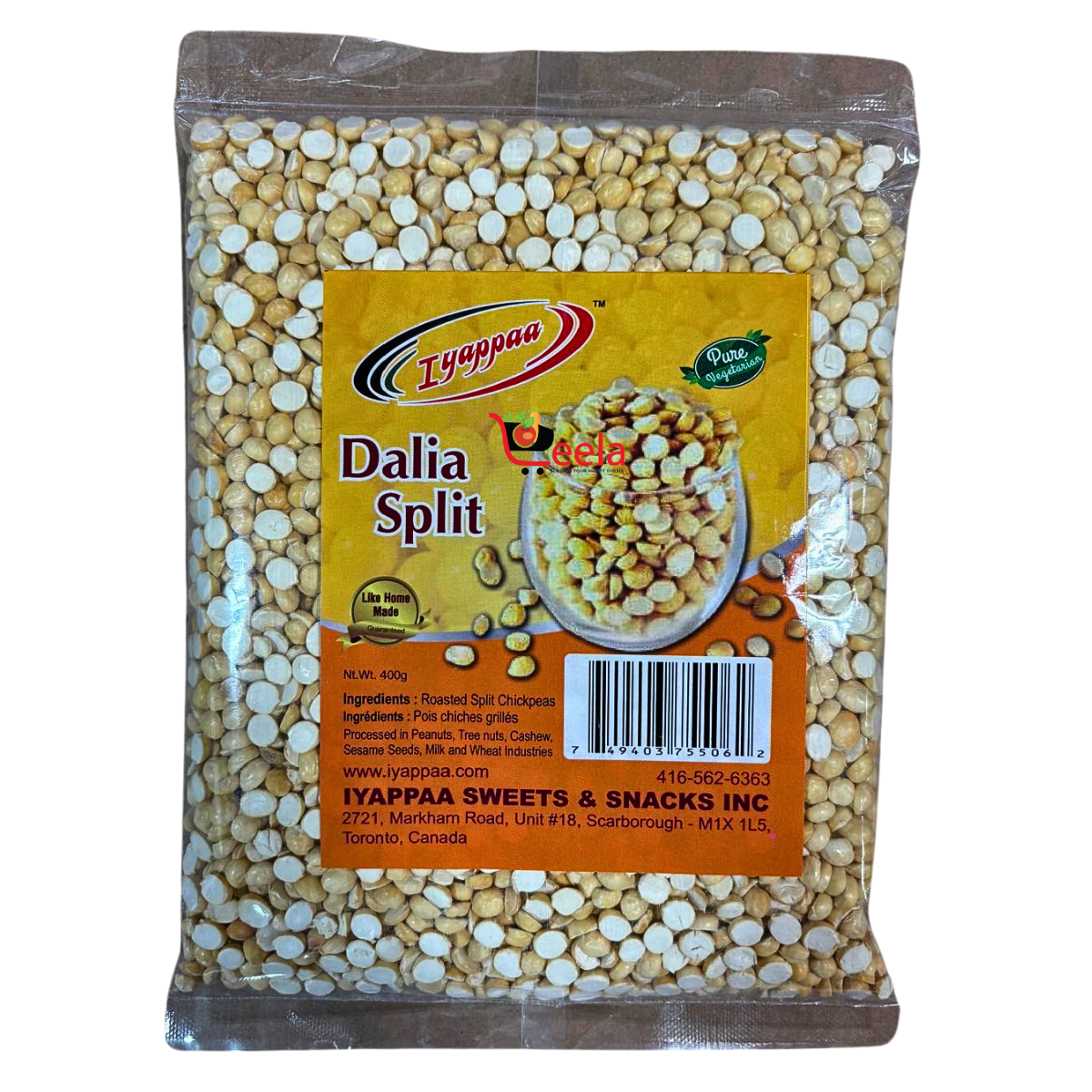 Iyappaa Dalia Split 400g