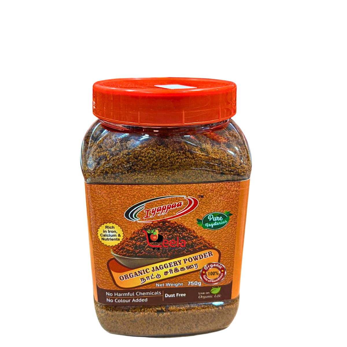 Iyappaa Organic Jaggery Powder 750g