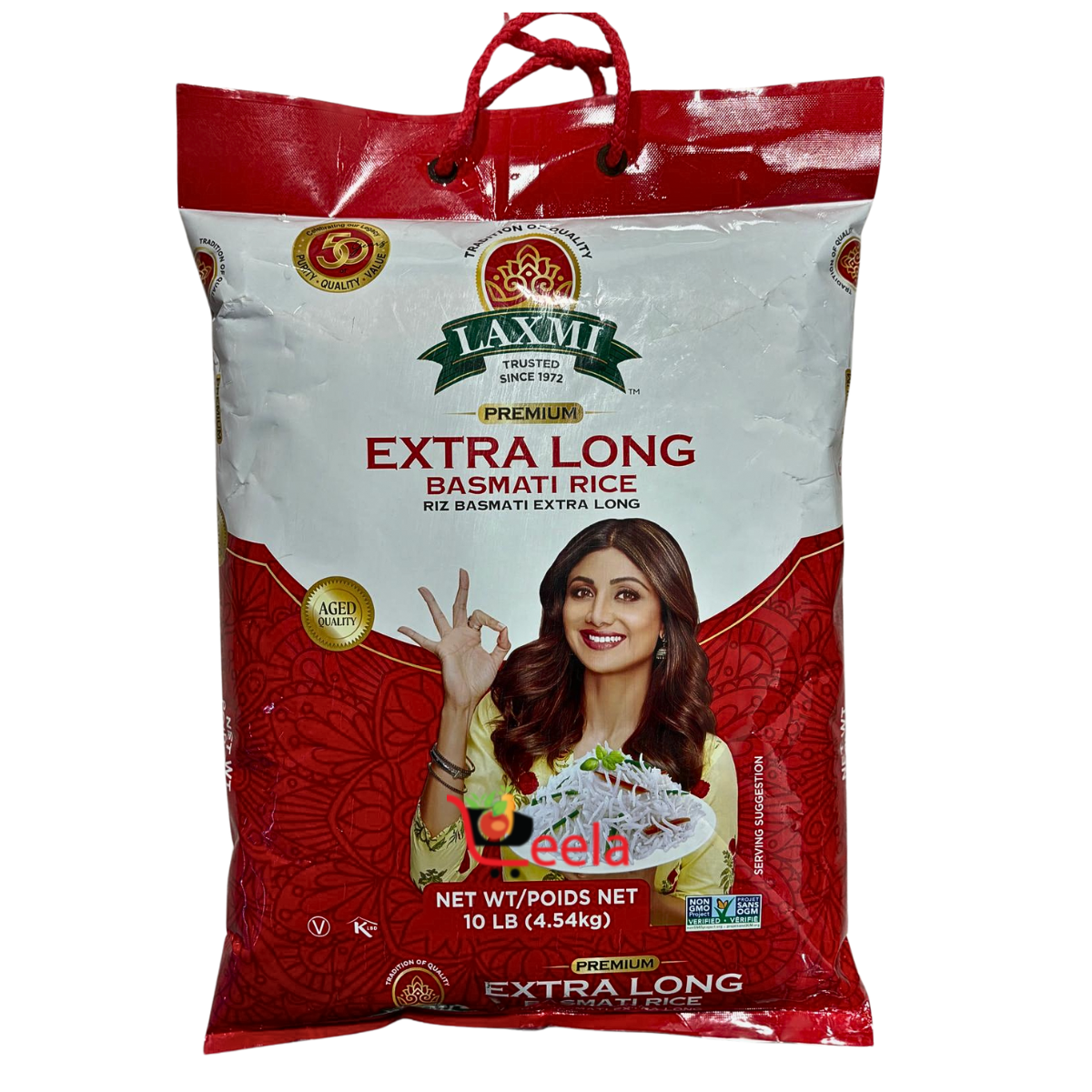 LAXMI EXTRA LONG BASMATI RICE - 10LB