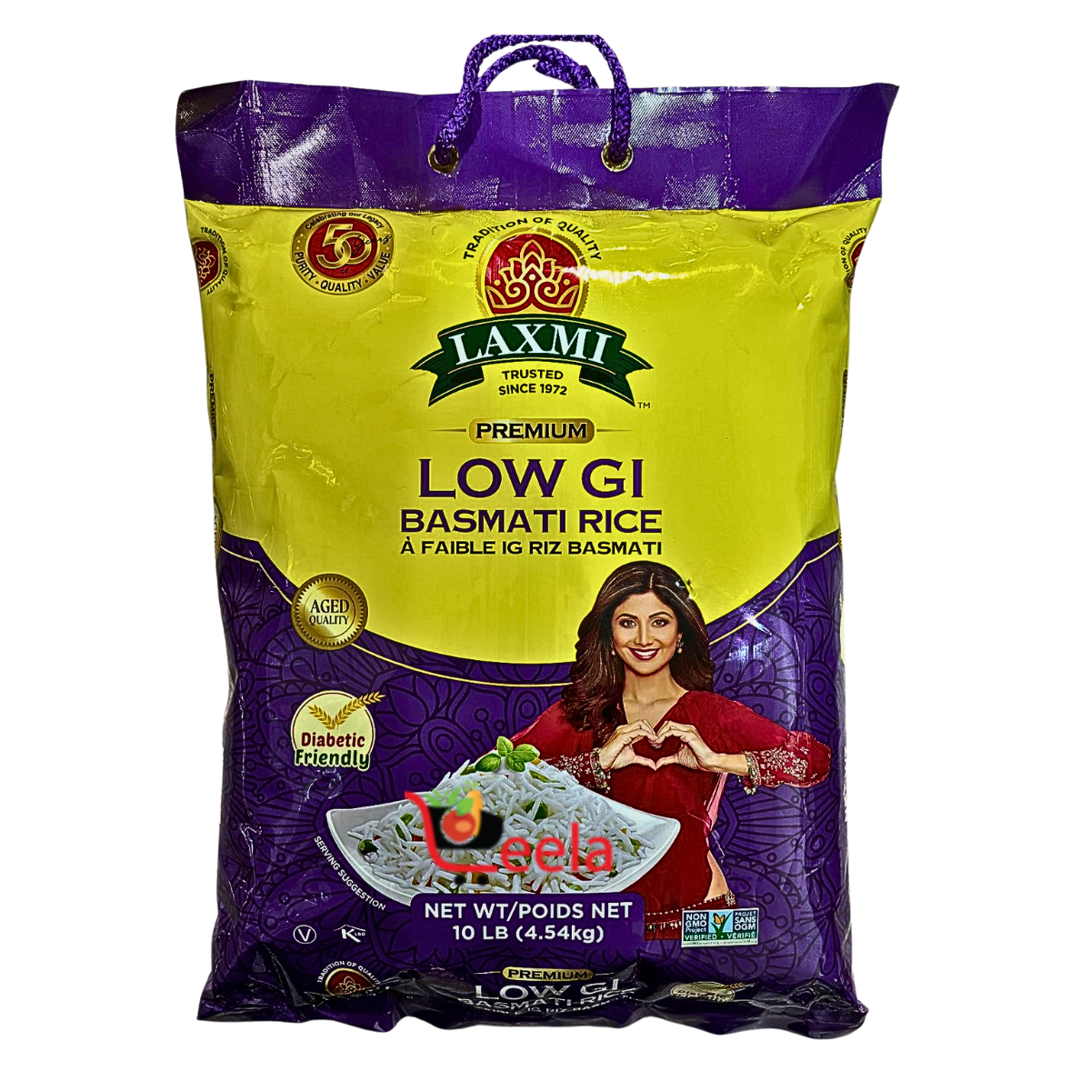 LAXMI LOW GI BASMATI RICE - 10LB