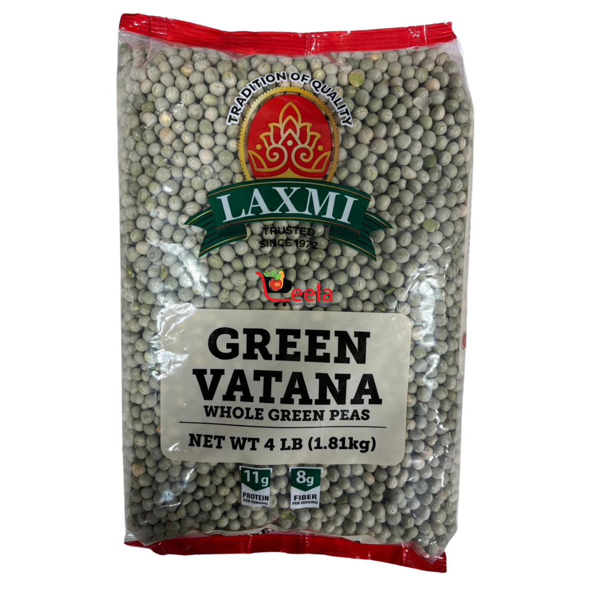 Laxmi Green Vatana 4lb