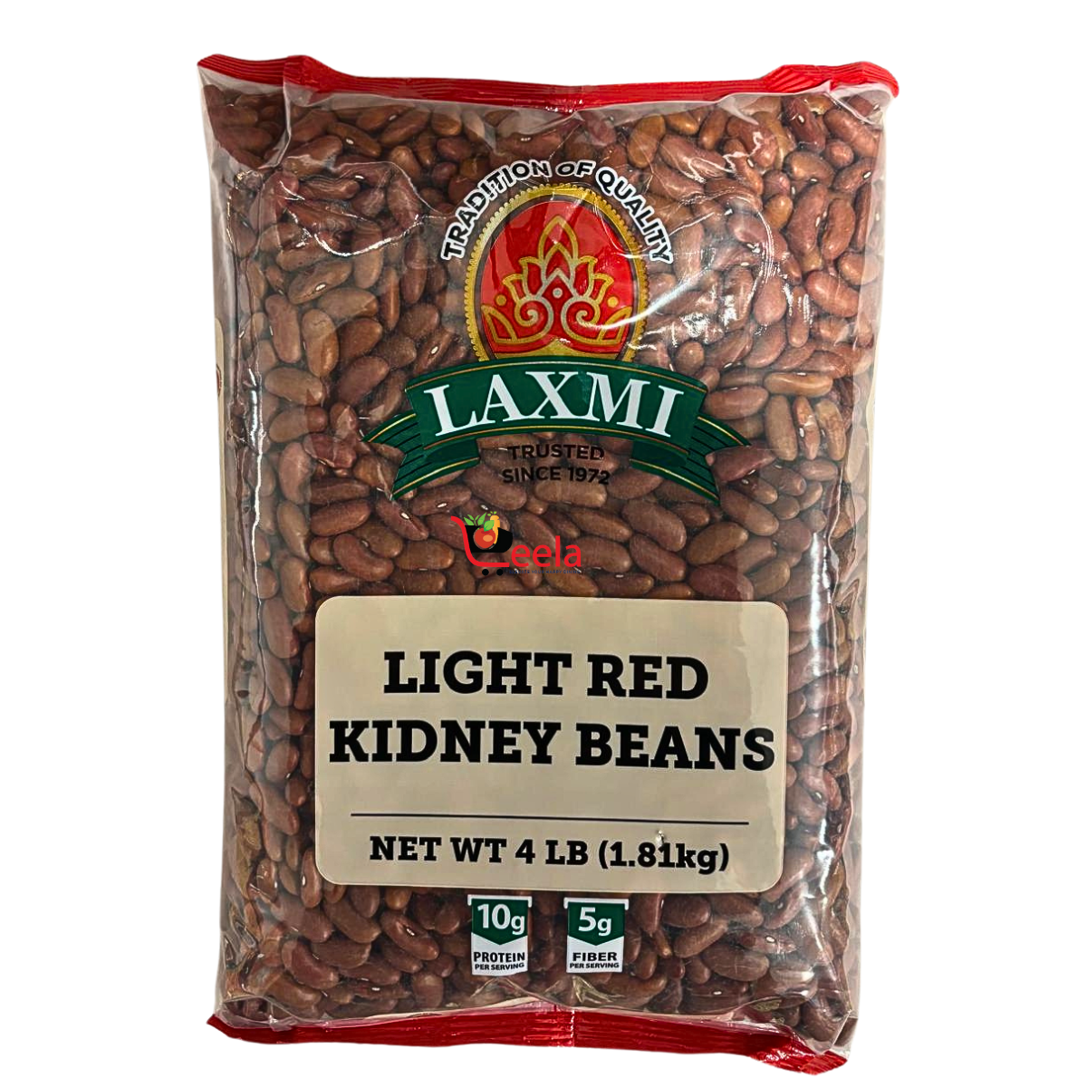 Laxmi Light Red Kidney beans 4lb