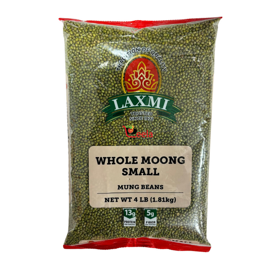 Laxmi Whole Moong Small 4lb