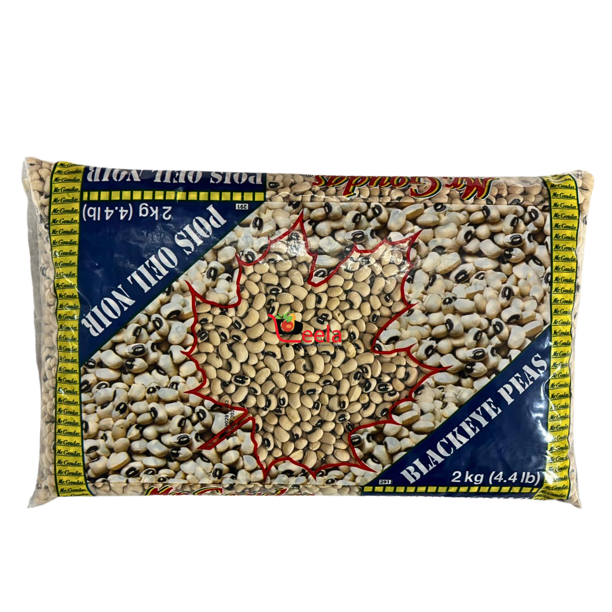 Mr Goudas Black Eyed Peas 2kg