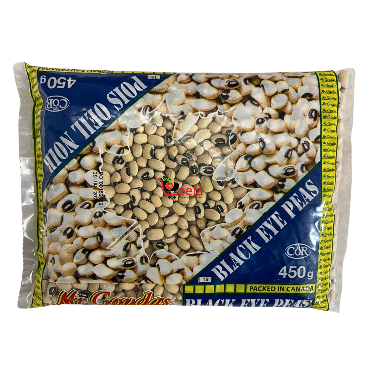 Mr Goudas Black Eye Peas 450g