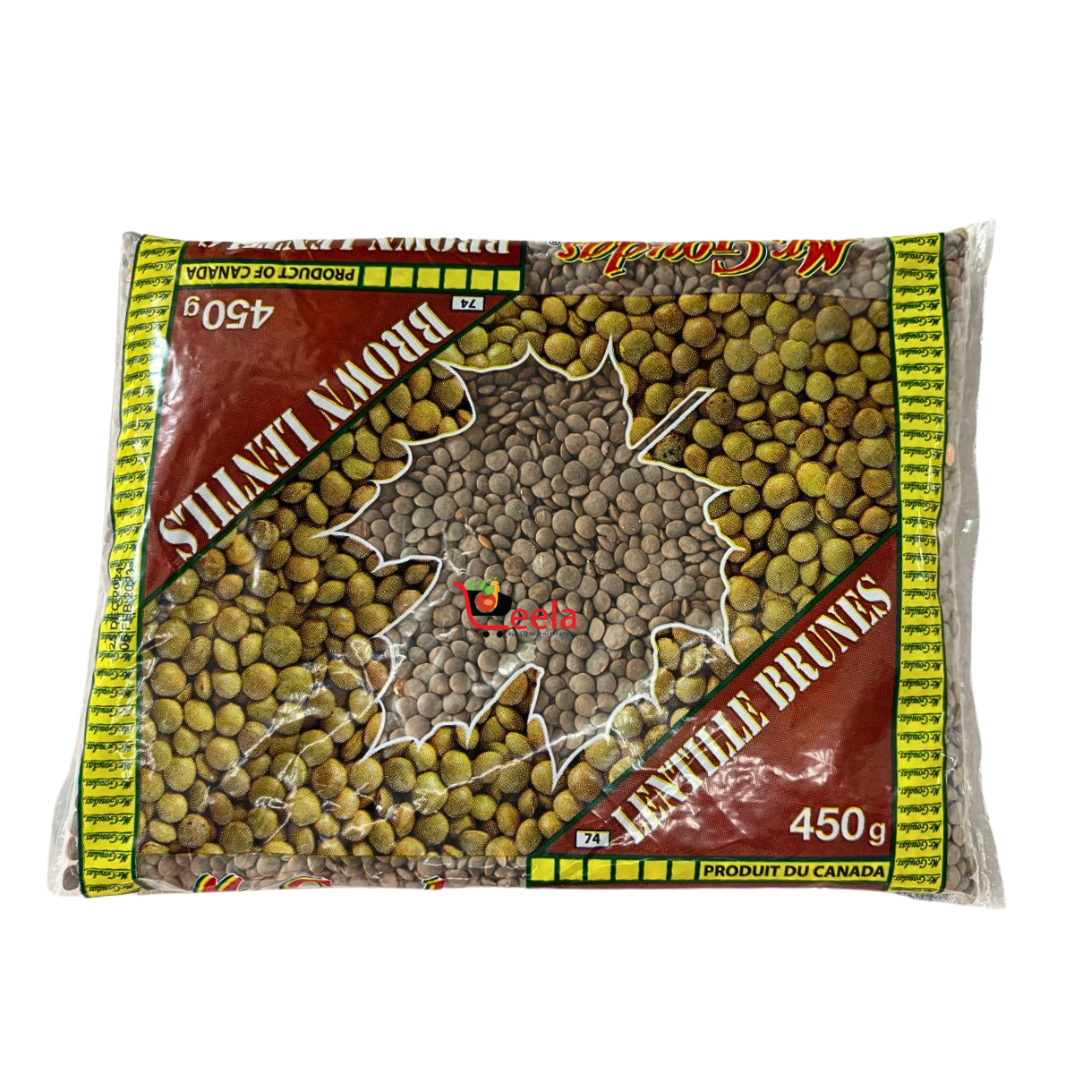 Mr Goudas Browns Lentils 450g