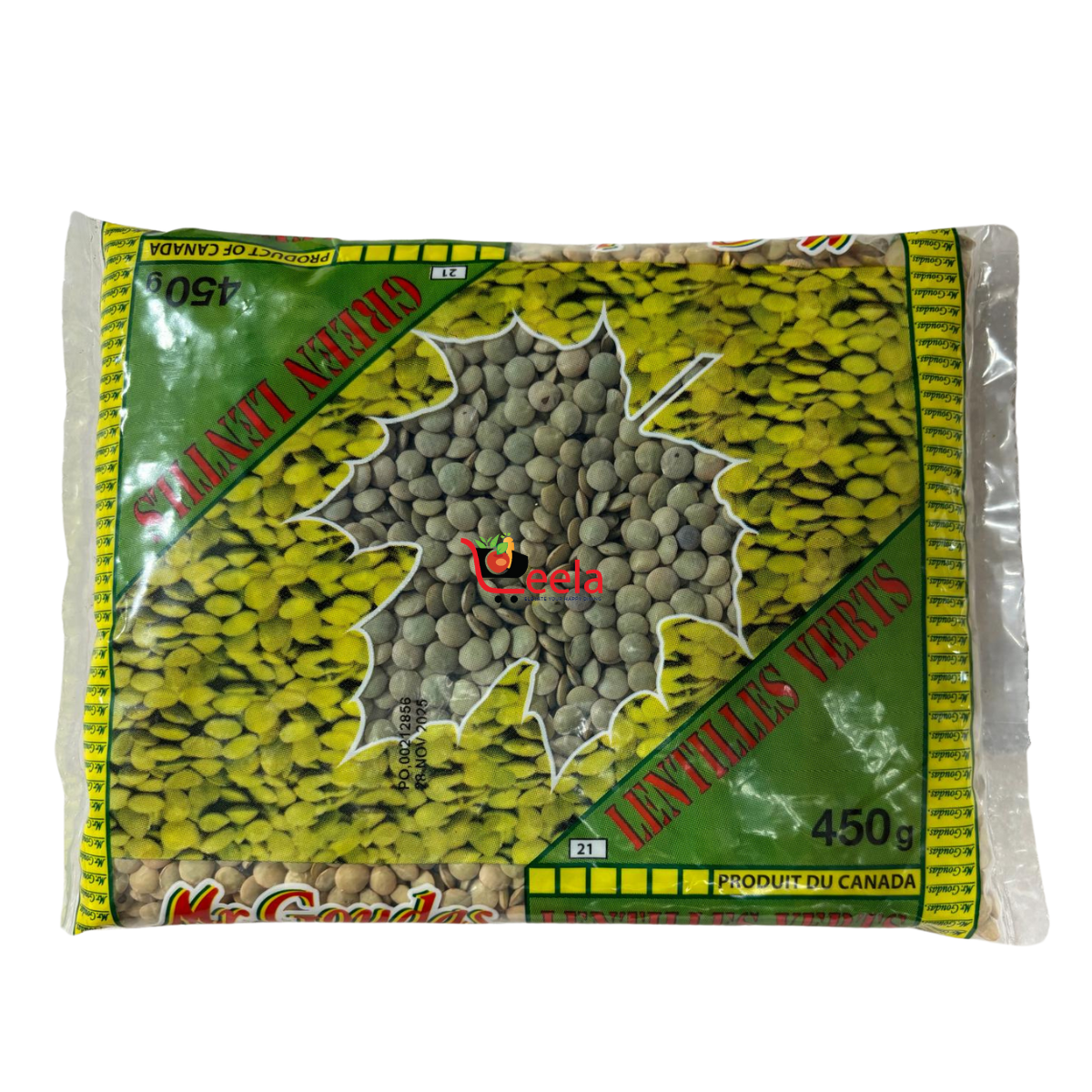 Mr Goudas Green Lentils 450g