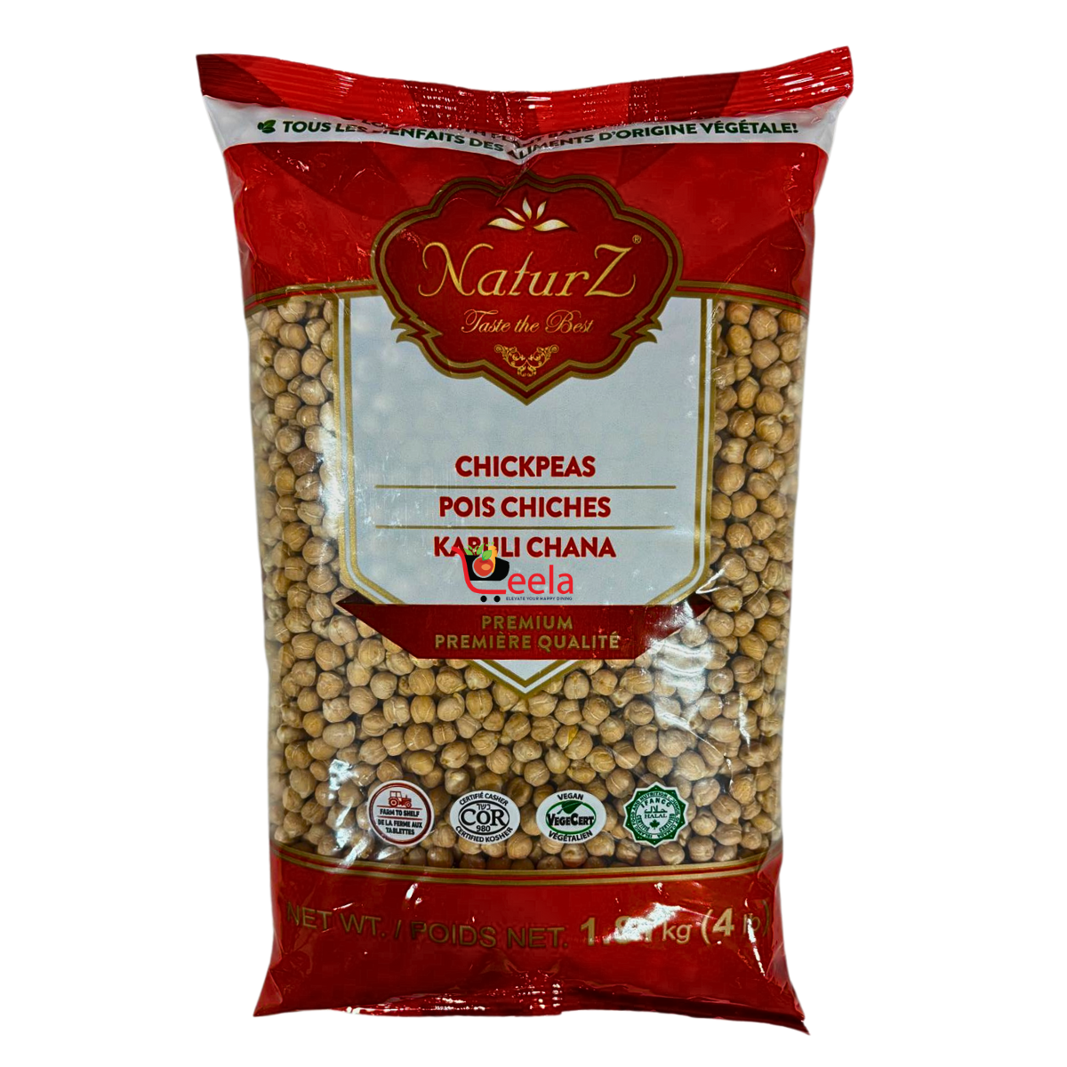 NaturZ Chickpease 4lb