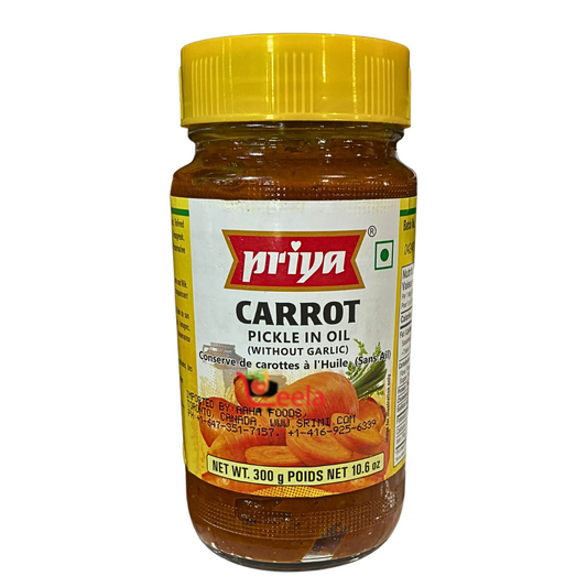 Priya Carrot Pickle In Oil 300g