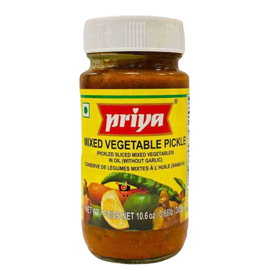 Priya Mixed Vegetable Pickle 300g