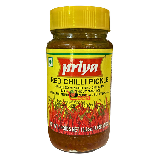 Priya Red Chilli Pickle 300g