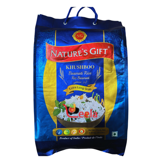 Nature's Gift Khushboo Basmati Rice - 10 LB