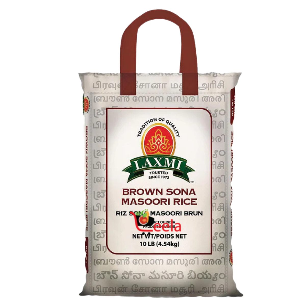 LAXMI BROWN SONA MASOORI RICE - 10LB