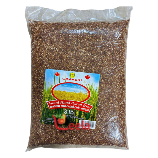 CAAVERI VANNI HAND POUND RICE - 8LB