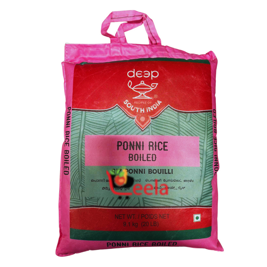 DEEP PONNI RICE BOILED - 20LB