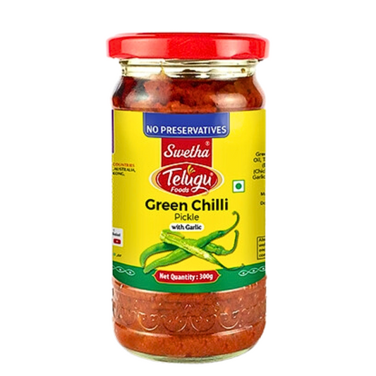 Telugu Green Chilli Pickle 300g