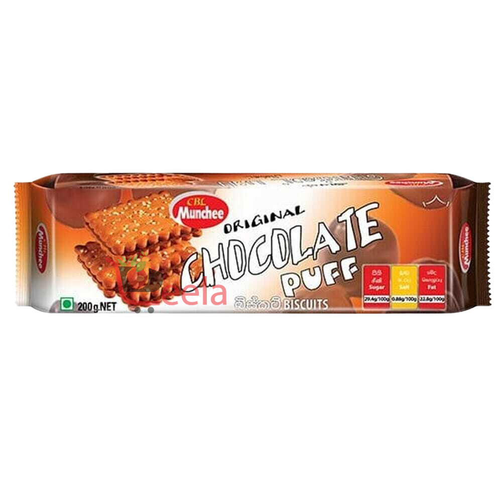 Munchee Chocolate Puff 200g