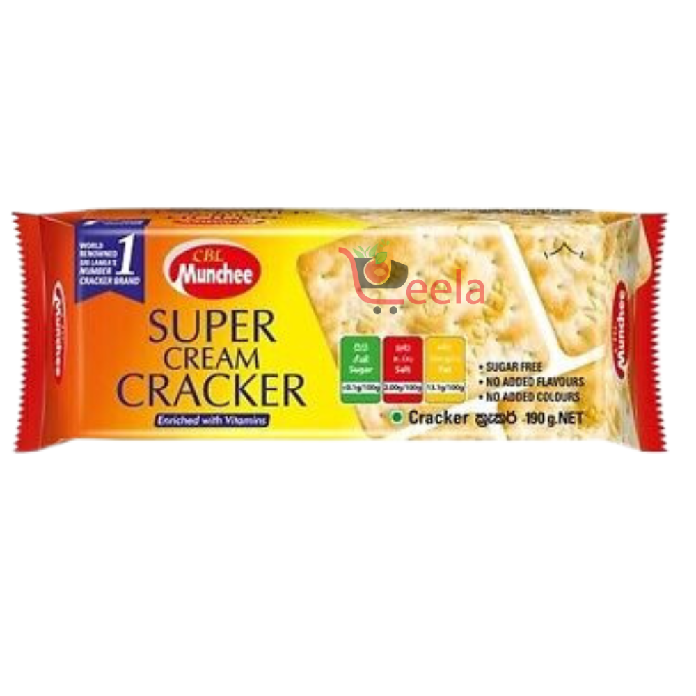 Munchee Super Cream Cracker 190g